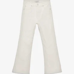 Ikks Frayed-hem Flared High-rise Jeans