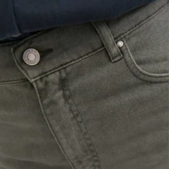 Ikks Distressed Wide-leg High-rise Jeans -Outlet Pique Style Store R04156292 EMERALD ALT04