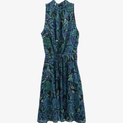 Ikks Floral-print Woven Midi Dress