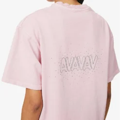 Filthy Rich Crystal-embellished Cotton T-shirt -Outlet Pique Style Store R04156847 ROSE ALT05