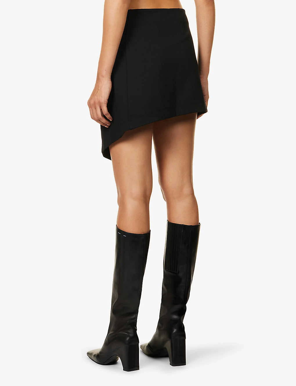 Tech Mid-rise Stretch-woven Mini Skirt 4 Tech Mid-rise Stretch-woven Mini Skirt - Image 4