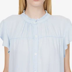 RAILS Kat Flutter-sleeve Woven Mini Dress -Outlet Pique Style Store R04158664 LIGHTVINTAGE ALT05