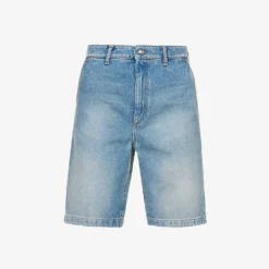 Sportmax Dorotea Straight-leg Mid-rise Regular-fit Denim Shorts