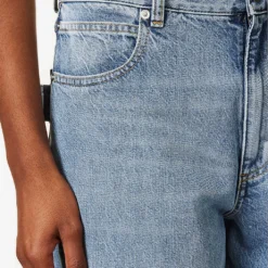 Bottega Veneta Straight-leg Mid-rise Denim Jeans -Outlet Pique Style Store R04159970 MIDBLUE ALT04