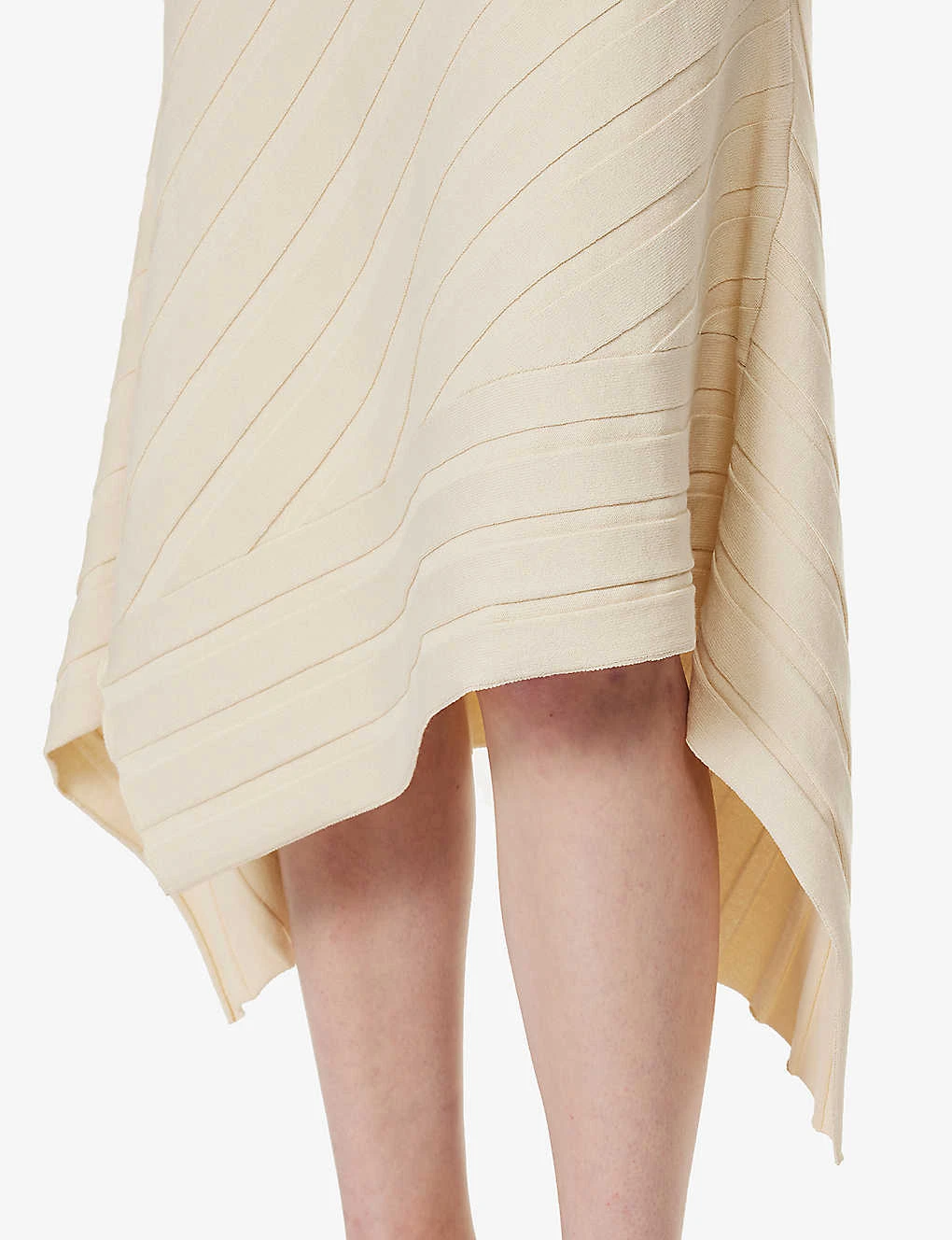STELLA MCCARTNEY Regular-fit Asymmetric Knitted Midi Skirt 5 STELLA MCCARTNEY Regular-fit Asymmetric Knitted Midi Skirt - Image 5