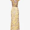 BEC + BRIDGE Bernadette Floral-print Woven Maxi Dress