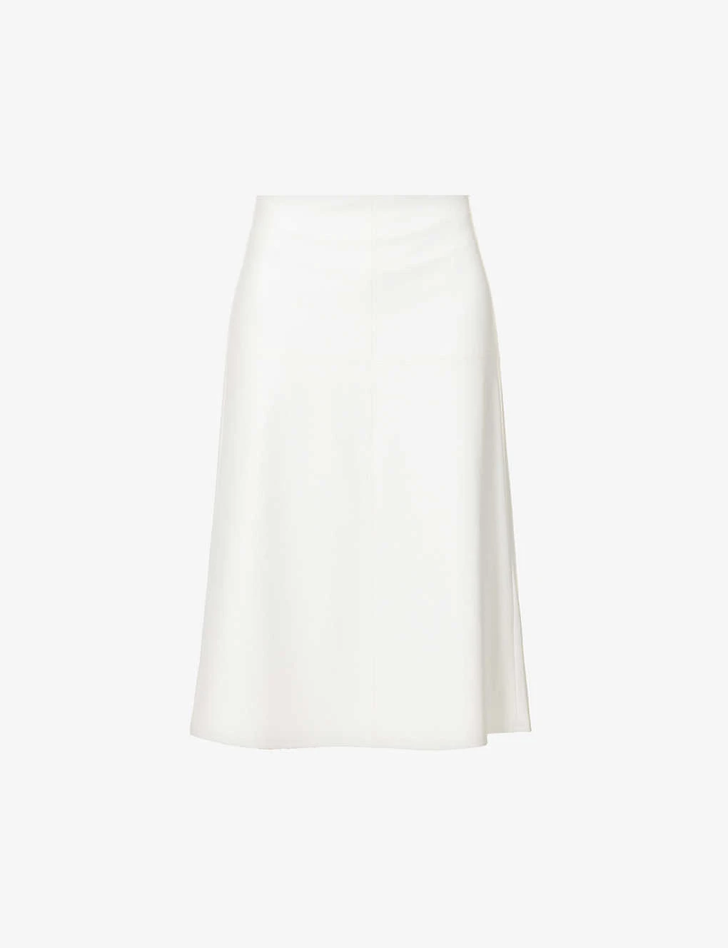 Max Mara Renata Flared-hem Woven Midi Skirt 1 Max Mara Renata Flared-hem Woven Midi Skirt