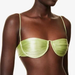 Ripple Half-cup Bikini Top -Outlet Pique Style Store R04161532 JUICE ALT04