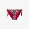 Ted Baker Jennyee Reversible Graphic-print Bikini Bottoms
