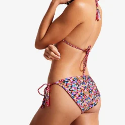 Ted Baker Jaoni Graphic-print Reversible Bikini Top -Outlet Pique Style Store R04162195 BLACK ALT03