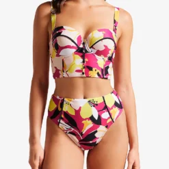 Ted Baker Margieh Abstract-print Balconette Bikini Top 6 Ted Baker Margieh Abstract-print Balconette Bikini Top -Outlet Pique Style Store R04162202 LTNUDE ALT02