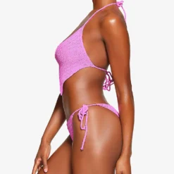 Halterneck Recycled Stretch-nylon Crochet Top -Outlet Pique Style Store R04164357 TAFFY ALT02