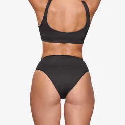 Slim-fit High-rise Recycled Stretch-nylon Bikini Bottoms 7 Slim-fit High-rise Recycled Stretch-nylon Bikini Bottoms -Outlet Pique Style Store R04164365 ONYX ALT03