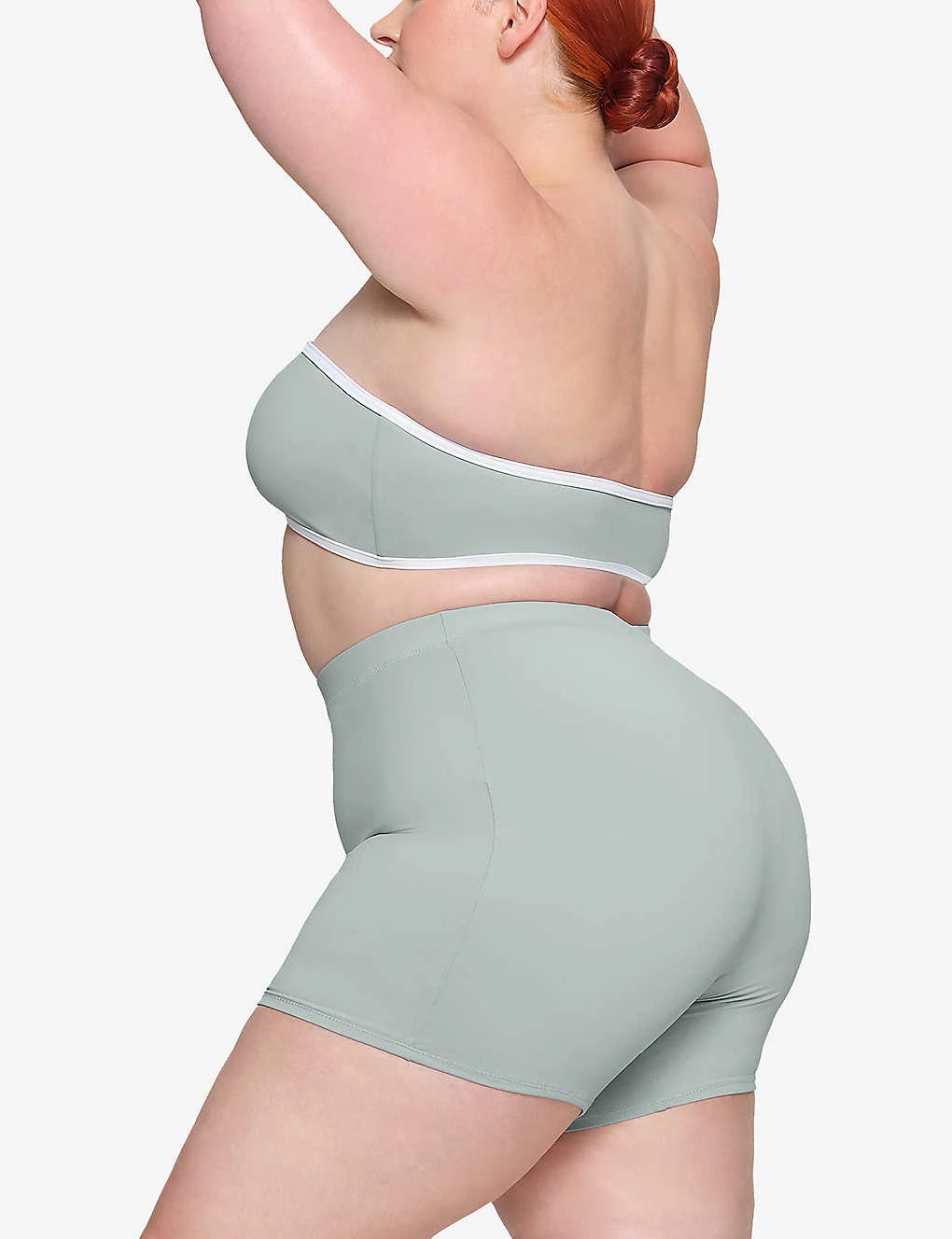 Sporty Mid-rise Stretch-recycled Nylon Shorts 3 Sporty Mid-rise Stretch-recycled Nylon Shorts - Image 3