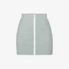 Sporty Mid-rise Stretch-recycled Nylon Mini Skirt