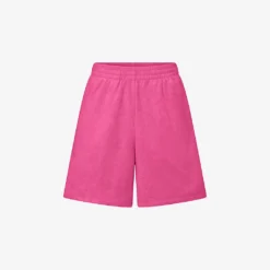 Terry Lounge Mid-rise Cotton-blend Shorts