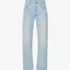 CITIZENS OF HUMANITY Neve Straight-leg Low-rise Organic-cotton Denim Jeans