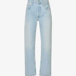 CITIZENS OF HUMANITY Neve Straight-leg Low-rise Organic-cotton Denim Jeans