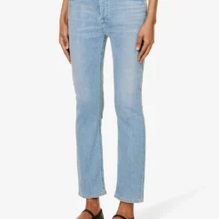 CITIZENS OF HUMANITY Jolene Whiskered High-rise Slim-leg Stretch-denim Jeans -Outlet Pique Style Store R04164580 PIXIE ALT02