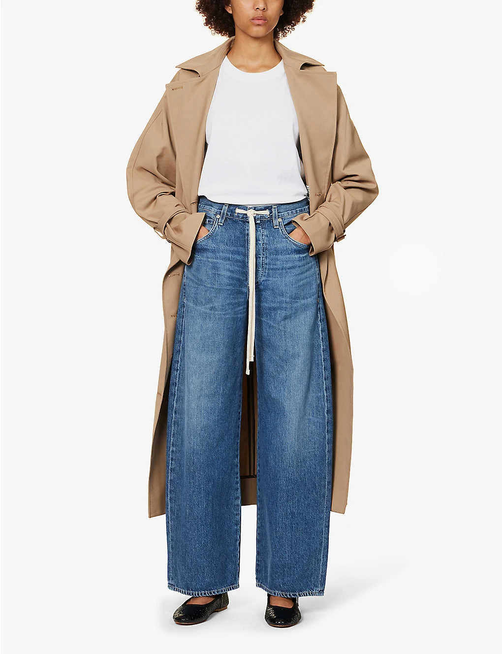 CITIZENS OF HUMANITY Brynn Wide-leg Mid-rise Organic-denim Jeans 2 CITIZENS OF HUMANITY Brynn Wide-leg Mid-rise Organic-denim Jeans - Image 2