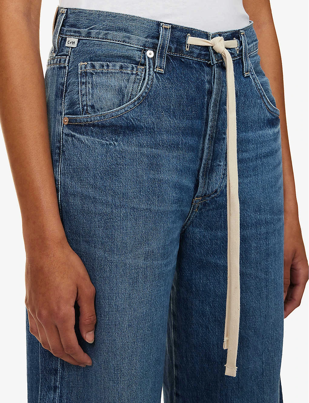 CITIZENS OF HUMANITY Brynn Wide-leg Mid-rise Organic-denim Jeans 5 CITIZENS OF HUMANITY Brynn Wide-leg Mid-rise Organic-denim Jeans - Image 5