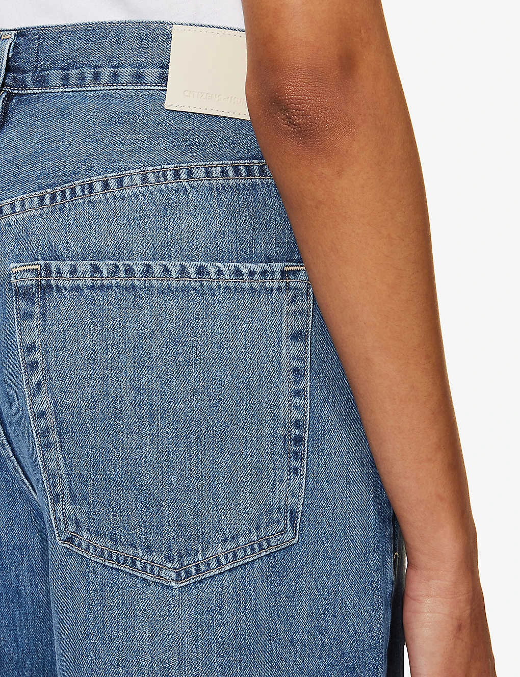 CITIZENS OF HUMANITY Brynn Wide-leg Mid-rise Organic-denim Jeans 6 CITIZENS OF HUMANITY Brynn Wide-leg Mid-rise Organic-denim Jeans - Image 6