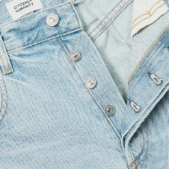 CITIZENS OF HUMANITY Horseshoe Wide-leg Mid-rise Denim Jeans -Outlet Pique Style Store R04164587 SAVAHN ALT05