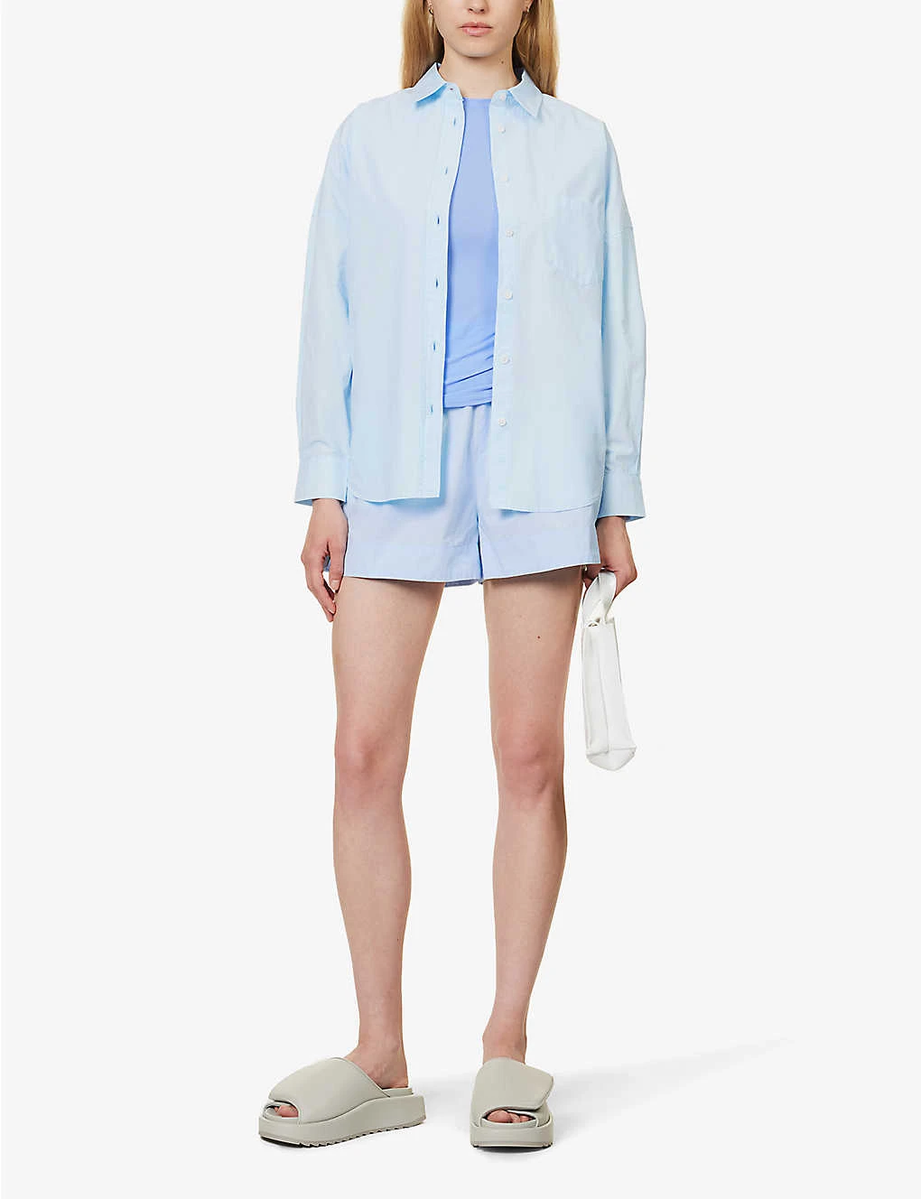 Chiara Relaxed-fit Cotton Shorts 2 Chiara Relaxed-fit Cotton Shorts - Image 2