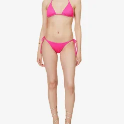 Palma Crinkled Recycled-polyester-blend Bikini Bottoms -Outlet Pique Style Store R04165695 FUCHSIACRINKLE ALT01