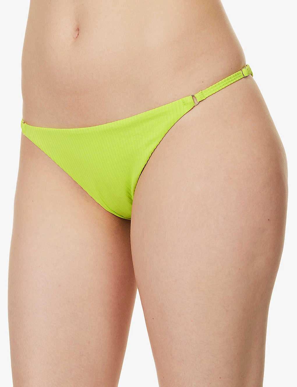Capri Crinkled Mid-rise Bikini Bottoms 3 Capri Crinkled Mid-rise Bikini Bottoms - Image 3