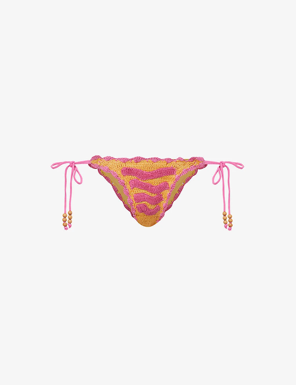 It's Now Cool Crochet Sea Me Mid-rise Crocheted Cotton Bikini Bottoms 1 It's Now Cool Crochet Sea Me Mid-rise Crocheted Cotton Bikini Bottoms