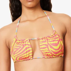 It's Now Cool Ziggy Pop Graphic-print Bikini Top -Outlet Pique Style Store R04165806 ZIGGYPOP ALT04