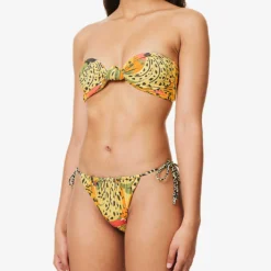 It's Now Cool Ecuador Knotted Bikini Top -Outlet Pique Style Store R04165813 ECUADOR ALT02