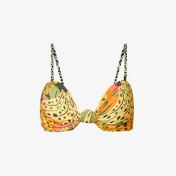 It's Now Cool Ecuador Knotted Bikini Top