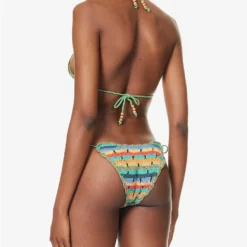 It's Now Cool Kingston Crochet-pattern Cotton Bikini Top -Outlet Pique Style Store R04165814 KINGSTON ALT02