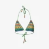 It's Now Cool Kingston Crochet-pattern Cotton Bikini Top