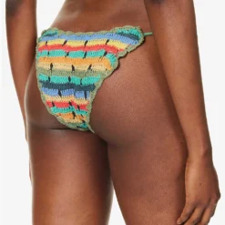 It's Now Cool Kingston Crochet-pattern Cotton Bikini Bottoms -Outlet Pique Style Store R04165815 KINGSTON ALT03