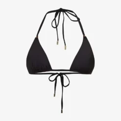 Hanalei Triangle Recycled-nylon-blend Bikini Top