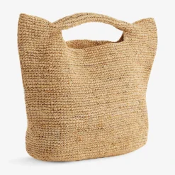 Paloma Raffia Top-handle Bag -Outlet Pique Style Store R04165932 STRAWOS ALT02