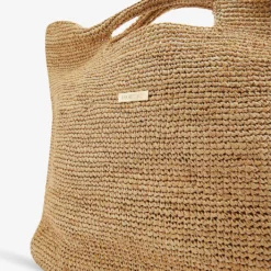 Paloma Large Raffia Top-handle Bag -Outlet Pique Style Store R04165933 STRAWOS ALT01
