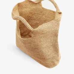 Paloma Large Raffia Top-handle Bag -Outlet Pique Style Store R04165933 STRAWOS ALT03