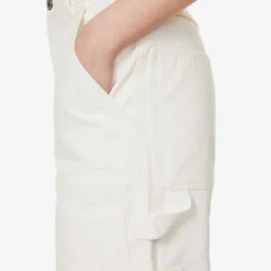 Worker Tapered-leg Mid-rise Jeans -Outlet Pique Style Store R04166221 OFFWHITE ALT04