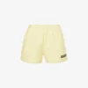Logo-print Mid-rise Organic-cotton Sweat Shorts