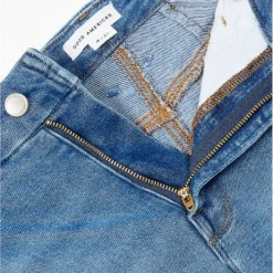 GOOD AMERICAN Good Legs Mid-rise Flared-leg Regular-fit Stretch-recycled Denim Jeans -Outlet Pique Style Store R04166581 INDIGO456 ALT06