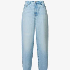 GOOD AMERICAN Good 90s Loose Wide-leg Mid-rise Denim Jeans