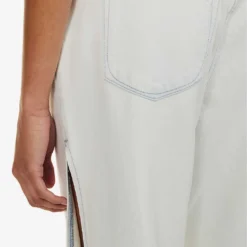 GOOD AMERICAN Good Boy Side-split Relaxed-fit Denim-blend Jeans -Outlet Pique Style Store R04166599 INDIGO497 ALT05