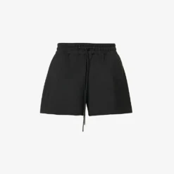 GOOD AMERICAN Scuba Drawstring-waistband Regular-fit Stretch-woven Shorts