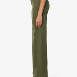 GOOD AMERICAN Good Waist Palazzo Wide-leg High-rise Stretch-denim Jeans -Outlet Pique Style Store R04166633 FERN002 ALT03