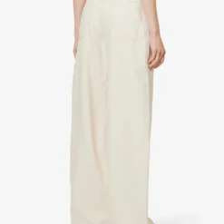 Rag & Bone Featherweight Sofie Wide-leg Upcycled Denim-blend Jeans -Outlet Pique Style Store R04166647 ECRU ALT03