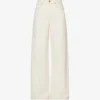 Rag & Bone Featherweight Sofie Wide-leg Upcycled Denim-blend Jeans